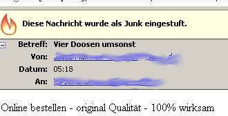 Vier Doosen Junk