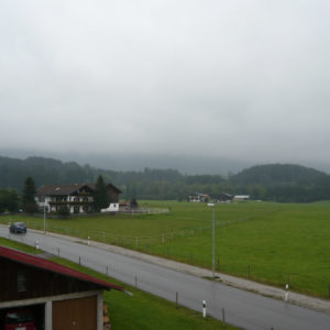 Warten auf besseres Wetter