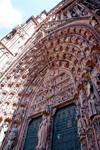 Hauptportal des Straßburger Münster