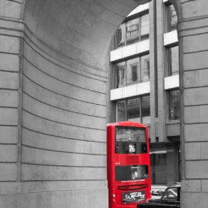 Red: Bus @ Royal Exchange