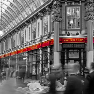 Moving Red: Leadenhall Market I