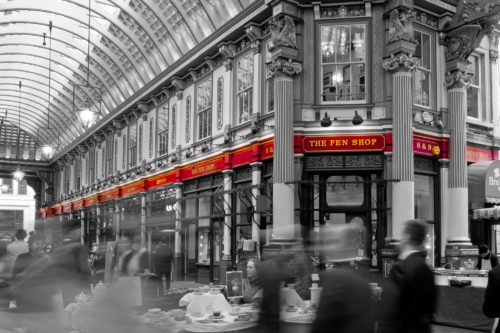 Moving Red: Leadenhall Market I