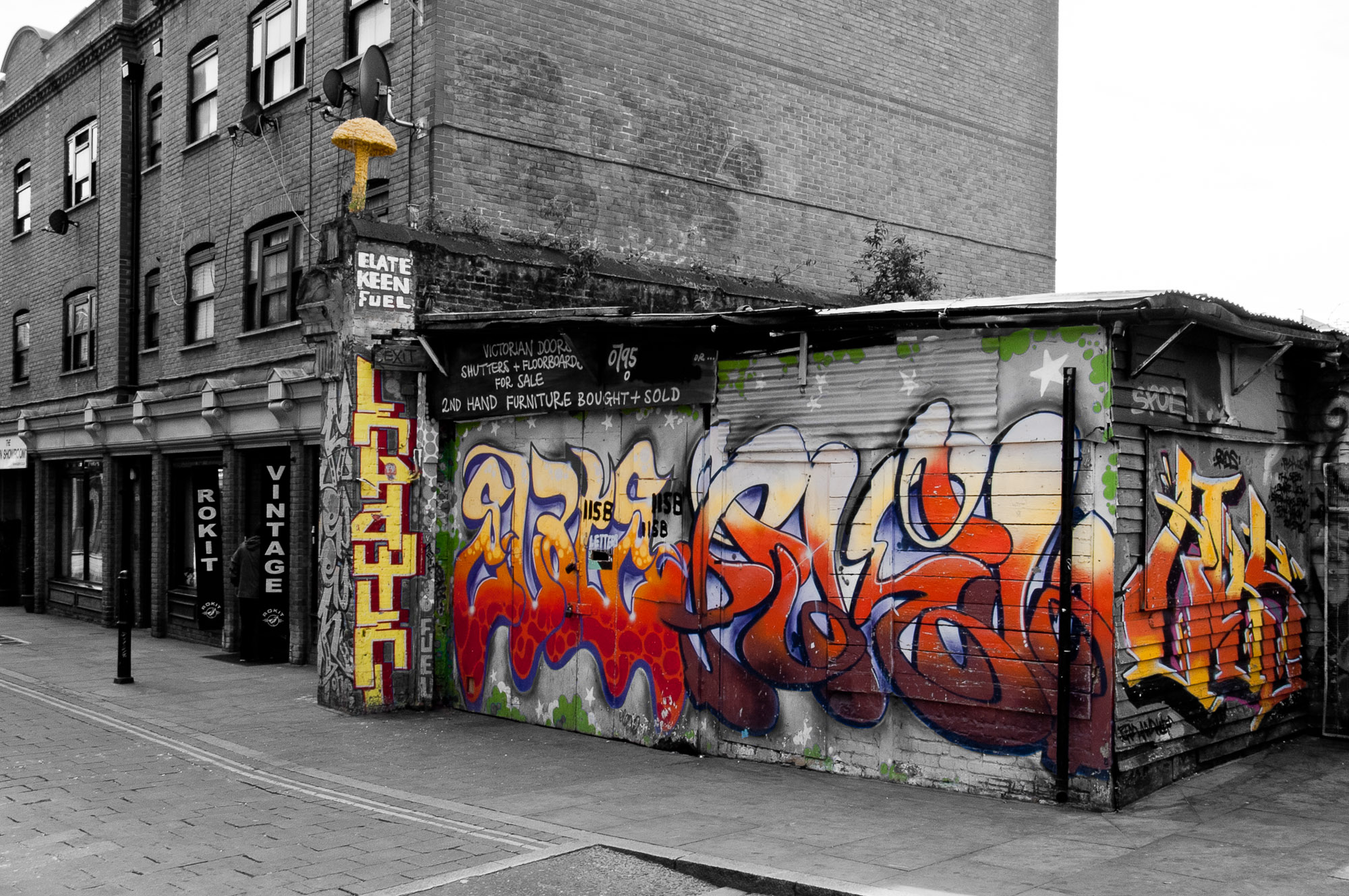 Brick Lane - Grafitti II