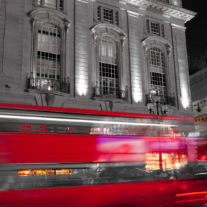Moving Red: Picadilly Circus VI