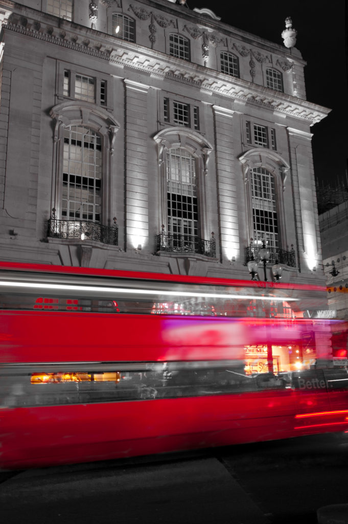 Moving Red: Picadilly Circus VI