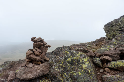 Rittner Horn im Nebel III