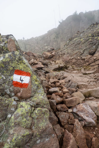 Rittner Horn im Nebel IV