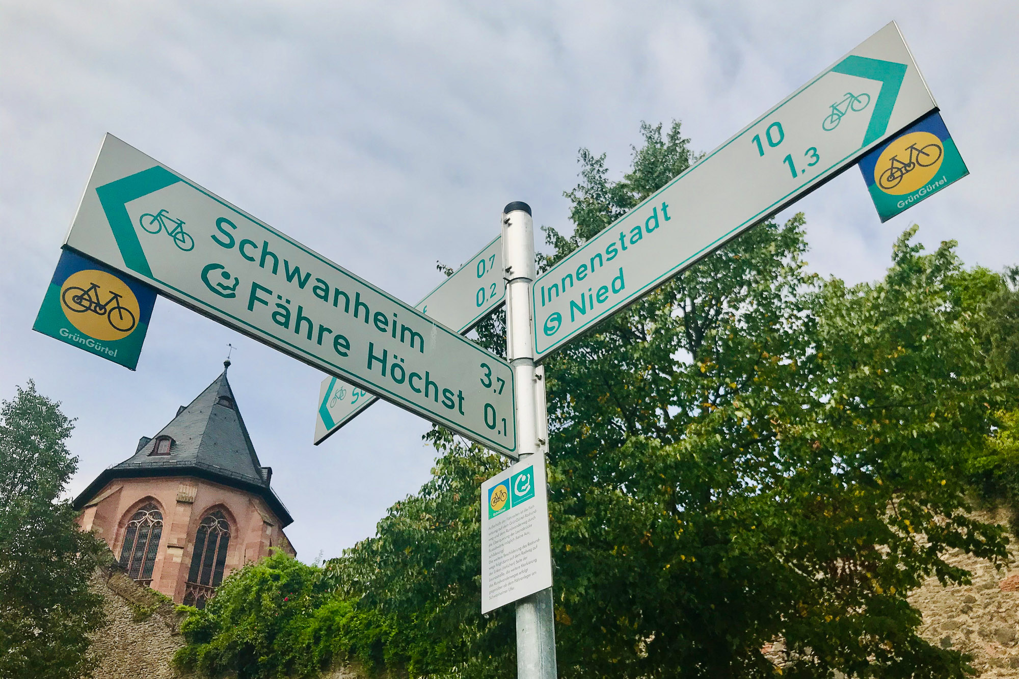 Stadtrundfahrt im Grünen – der Frankfurter GrünGürtel-Radrundweg
